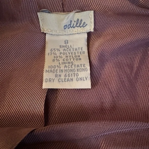 Odille Pink Crushed Velvet Jacket with Faux Fur Trim - Picture 4 of 6